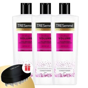 TRESemmé 24H Volume Hajbalzsam vékony szálú hajra 3x400ml + Ajánd... kép