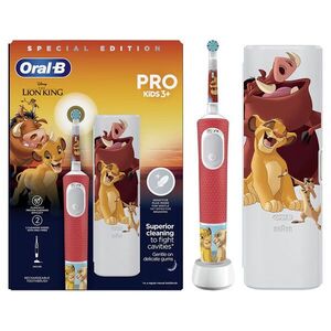 Oral-B Pro Kids Lion King elektromos fogkefe gyerekeknek, 2D tisz... kép