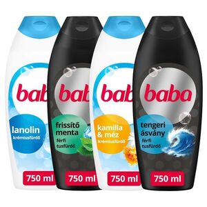 Baba családi Tusfürdő Csomag 4x750ml kép