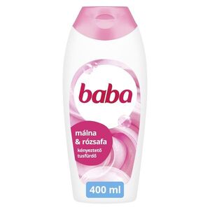Baba Habcsók Tusfürdő Málna és Rózsafa 400ml kép