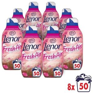 Lenor Fresh Air Pink Blossom Öblítő 400 mosás 8x700ml kép