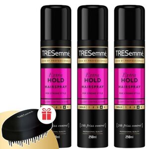 TRESemmé Extra erős tartású hajlakk 3x250ml + Ajándék fésű kép