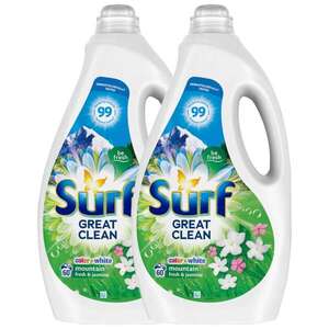 Surf Mountain Fresh & Jasmine folyékony Mosógél 2x3L - 120 mosás kép