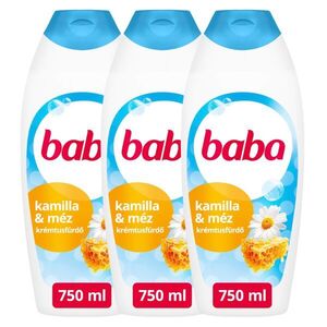 Baba Tusfürdő Kamilla és Méz 3x750ml kép