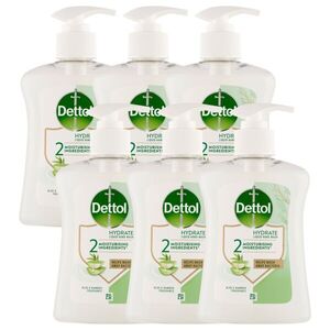 Dettol Aloe vera és Bambusz folyékony Szappan 6x250ml kép