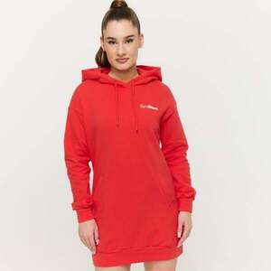 GymBeam Limitless Longline női kapucnis pulóver Hot Red kép