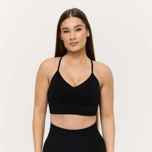 GymBeam Sculpt varrásmentes sportmelltartó Black kép