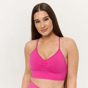 GymBeam Sculpt varrásmentes sportmelltartó Rose kép