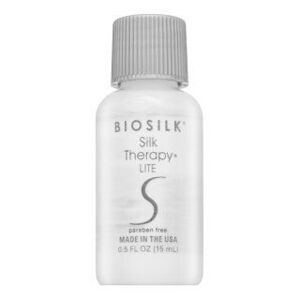 BioSilk Silk Therapy Lite öblítés nélküli ápolás haj regenerálására, táplálására és védelmére 15 ml kép