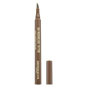 Dermacol 16H Microblade Tattoo Water-Resistant Brow Pen szemöldök fixáló 01 1 ml kép