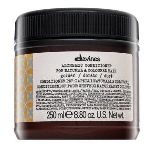Davines Alchemic Conditioner tonizáló kondicionáló színfelfrissítő meleg szőke hajárnyalatra Golden 250 ml kép