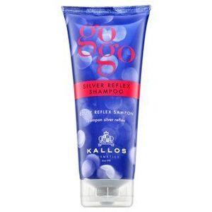 Kallos GoGo Silver Reflex Shampoo tonizáló sampon platinaszőke és ősz hajra 200 ml kép