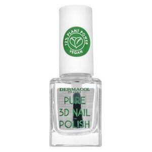 Dermacol Pure 3D Nail Polish körömlakk 01 Crystal Clear 11 ml kép