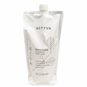 Kemon Actyva Benessere Sensitive Scalp Shampoo erősítő sampon érzékeny fejbőrre Refill 1000 ml kép