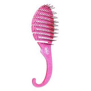 Wet Brush Shower Detangler Glitter Pink hajkefe kép