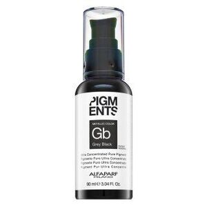 Alfaparf Milano Pigments Color koncentrált cseppek színes pigmentekkel Grey Black 90 ml kép