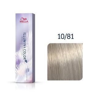 Wella Professionals Illumina Color professzionális permanens hajszín 10/81 60 ml kép