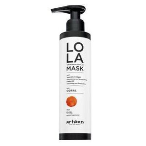 Artègo Lola Your Beauty Colour Mask intenzív színező pakolás hajra Coral 200 ml kép