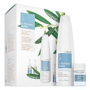 Lakmé K.Therapy Active Pack készlet hajhullás ellen 300 ml + 8 x 6 ml kép