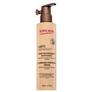 Topicrem Karité Nourishing Fortifying Cream erősítő kezelés göndör hajra 200 ml kép