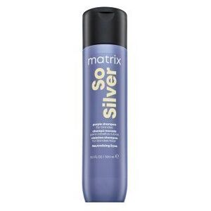 Matrix Total Results Color Obsessed So Silver Shampoo sampon platinaszőke és ősz hajra 300 ml kép