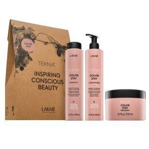 Lakmé Teknia Color Stay Pack készlet festett hajra 300 ml + 300 ml + 250 ml kép