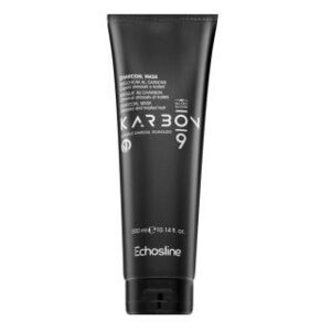 Echosline Karbon 9 Charcoal Mask maszk festett, vegyileg kezelt és szőkített hajra 300 ml kép