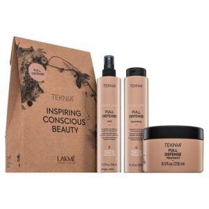 Lakmé Teknia Full Defense Pack készlet védett és fényes hajért 300 ml + 300 ml + 250 ml kép