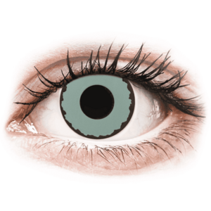 Gelflex CRAZY LENS - Zombie Virus - dioptria nélkül napi lencsék (2 db lencse) kép