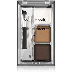Wet n Wild Ultimate Brow Kit szett a tökéletes szemöldökért árnyalat Ash Brown 2.5 g kép