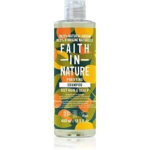 Faith In Nature Grapefruit & Orange természetes sampon normál és zsíros hajra 400 ml kép