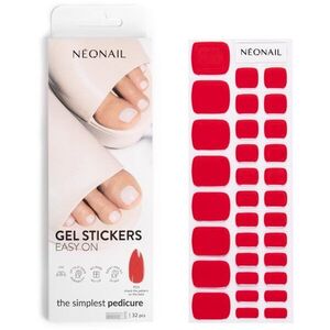 NEONAIL Easy On Gel Stickers körömmatrica UV-/LED-lámpa használatával árnyalat P03 32 db kép
