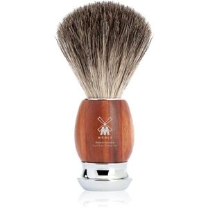 Mühle VIVO Plum Treewood borotválkozó ecset borz szőrből 1 db kép
