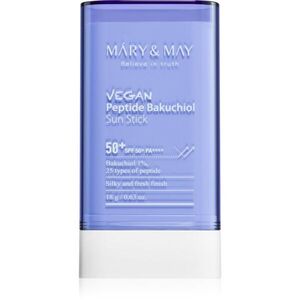 Mary&May Peptide Bakuchiol Sun Stick napozó krém stift ránctalanító hatással SPF 50+ 18 g kép