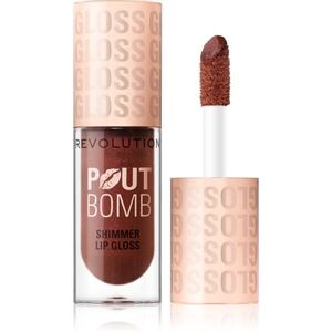 Revolution Shimmer Gloss csillogó ajakfény árnyalat Chocolate Sparkle 4.5 ml kép