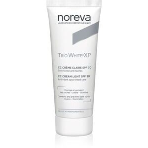 Noreva Trio White XP CC Cream Light SPF 30 CC krém az egyenletes bőrszínért SPF 30 40 ml kép