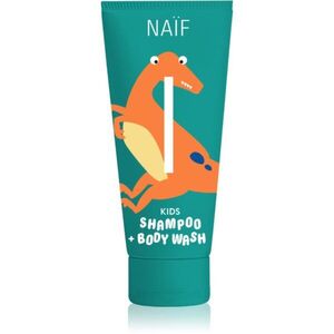 Naif Kids Shampoo + Body Wash gyermek tisztító gél és sampon 250 ml kép
