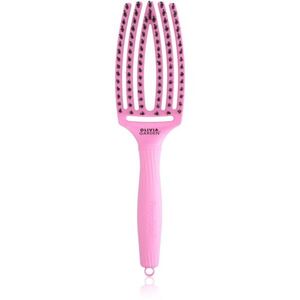 Olivia Garden Fingerbrush ThinkPink Boar & Nylon Pink Tokyo hajkefe 1 db kép