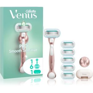 Gillette Venus PRO Smooth Sensitive borotválkozási készlet hölgyeknek 9 db kép