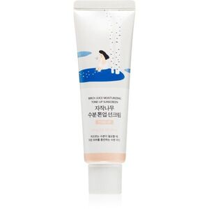 ROUND LAB Birch Juice Tone-up Sunscreen tonizáló napozó folyadék élénk és hidratált bőr SPF 50+ 50 ml kép