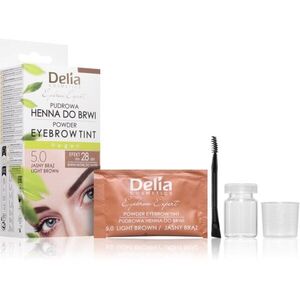 Delia Cosmetics Eyebrow Expert tonizáló szemöldökfesték árnyalat 5.0 Light Brown 4 g kép