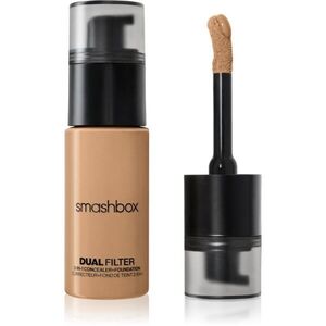 Smashbox DUAL-FILTER 2-in-1 Concealer + Foundation alapozó és korrektor árnyalat Medium Tan 20 Neutral 23.6 ml kép