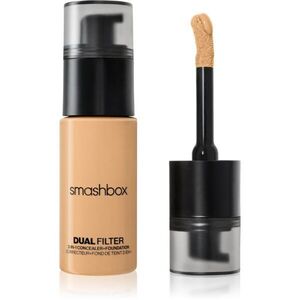Smashbox DUAL-FILTER 2-in-1 Concealer + Foundation alapozó és korrektor árnyalat Light 9 Warm 23.6 ml kép