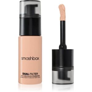 Smashbox DUAL-FILTER 2-in-1 Concealer + Foundation alapozó és korrektor árnyalat Light 8 Cool 23.6 ml kép