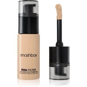 Smashbox DUAL-FILTER 2-in-1 Concealer + Foundation alapozó és korrektor árnyalat Light 7 Neutral 23.6 ml kép