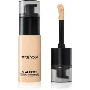 Smashbox DUAL-FILTER 2-in-1 Concealer + Foundation alapozó és korrektor árnyalat Fair 3 Warm 23.6 ml kép