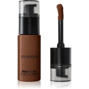 Smashbox DUAL-FILTER 2-in-1 Concealer + Foundation alapozó és korrektor árnyalat Deep 34 Cool 23.6 ml kép
