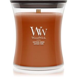 Woodwick Saffron Smoke illatgyertya fa kanóccal 275 g kép