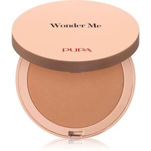PUPA Milano Wonder Me Bronzer kompakt bronz púder a tökéletes bőrért árnyalat 002 - Medium Warm 7.5 g kép
