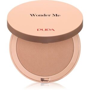 PUPA Milano Wonder Me Bronzer kompakt bronz púder a tökéletes bőrért árnyalat 001 - Light Neutral 7.5 g kép